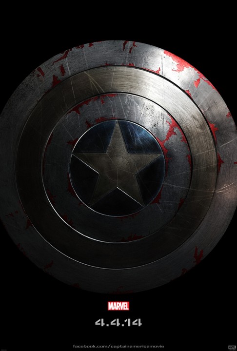 CAPTAIN AMERICA, WINTER SOLDIER: une première affiche un peu paresseuse