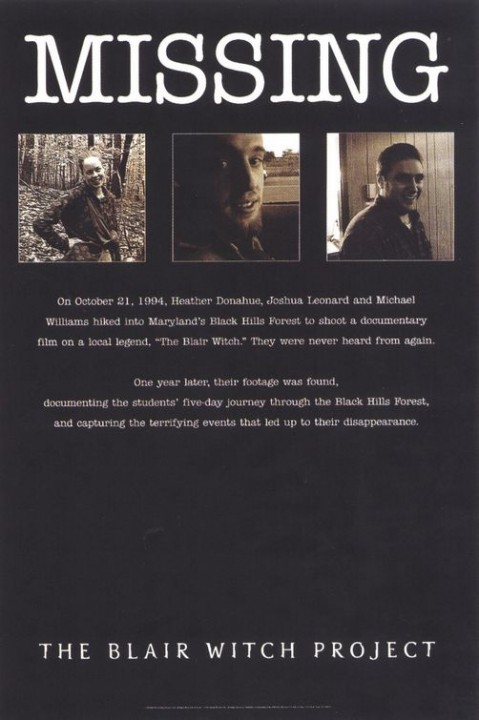 Blair Witch / REC / Cloverfield : caméra au poing