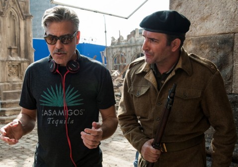 THE MONUMENTS MEN: premières images de Jean Dujardin dans le film de Clooney