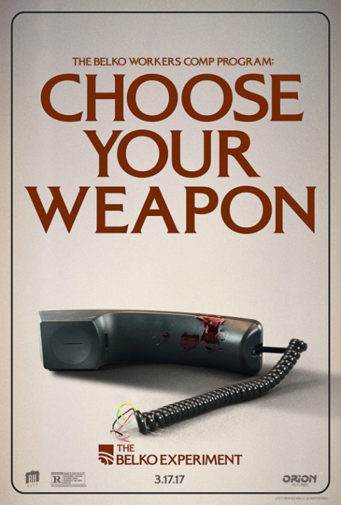 THE BELKO EXPERIMENT: des affiches joueuses pour le thriller horrifique de Greg McLean
