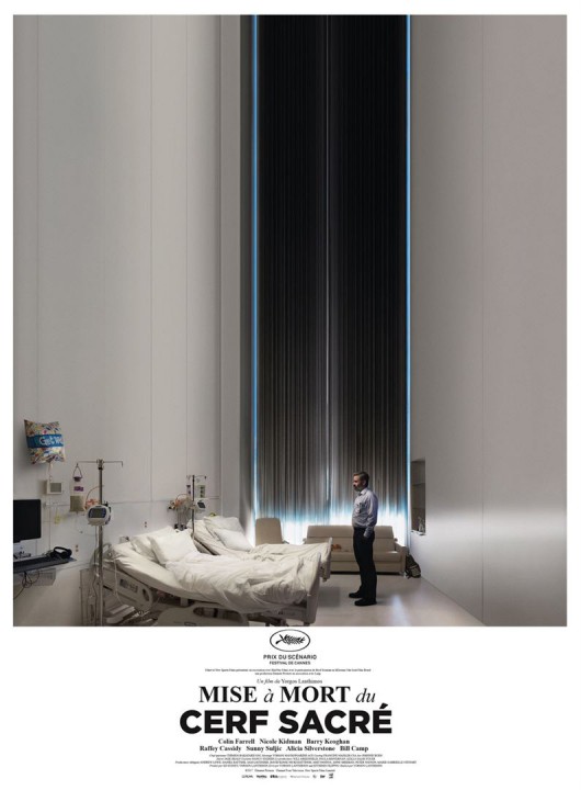 MISE A MORT DU CERF SACRÉ: une bien curieuse affiche pour l'ovni avec Nicole Kidman et Colin Farrell