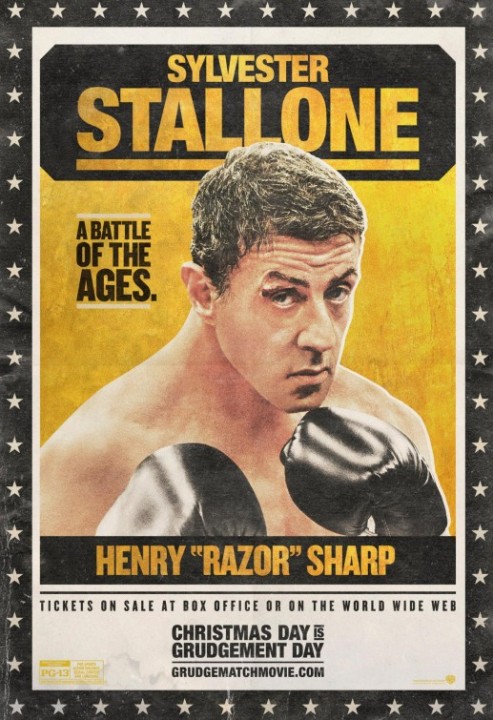 GRUDGE MATCH: premières affiches pour l'affrontement Sylvester Stallone / Robert de Niro