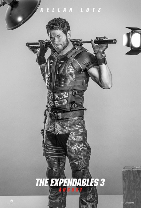 EXPENDABLES 3: premières affiches pour Stallone, Gibson, Schwarzy et Harrison Ford