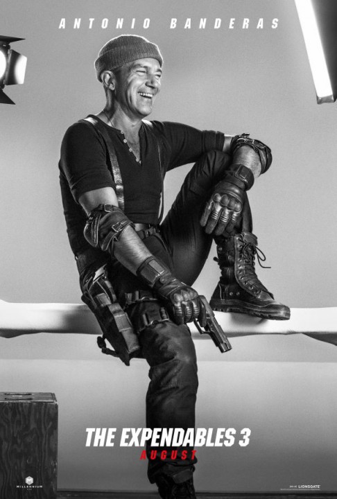 EXPENDABLES 3: premières affiches pour Stallone, Gibson, Schwarzy et Harrison Ford