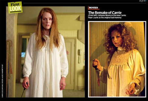CARRIE: premières images du remake avec Chloe Moretz et Julianne Moore