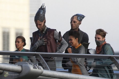 LES GARDIENS DE LA GALAXIE: premières images de tournage du film de super-héros
