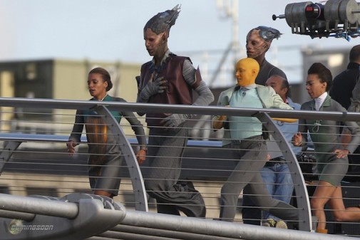 LES GARDIENS DE LA GALAXIE: premières images de tournage du film de super-héros