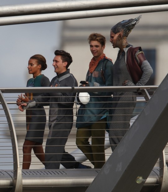 LES GARDIENS DE LA GALAXIE: premières images de tournage du film de super-héros