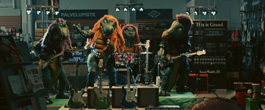 HEAVYSAURS THE MOVIE: des images pour l'improbable film de metal avec des dinosaures