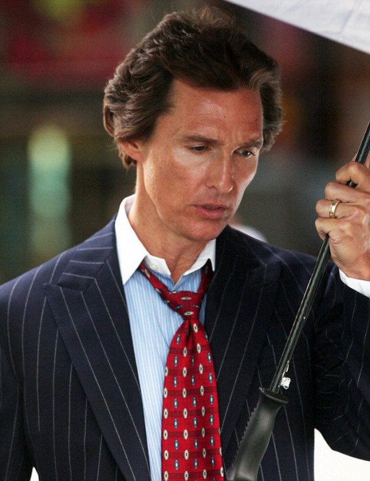 THE WOLF OF WALL STREET: photos de Matthew McConaughey méconnaissable dans le prochain Scorsese