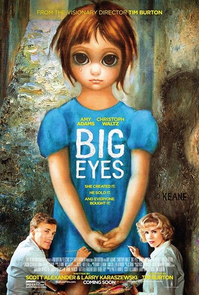 BIG EYES: première affiche du nouveau Tim Burton