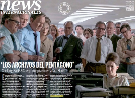 THE POST: 1re image du nouveau Spielberg avec Tom Hanks et Meryl Streep