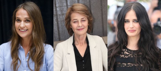 EUPHORIA: Charlotte Rampling, Alicia Vikander et Eva Green réunies