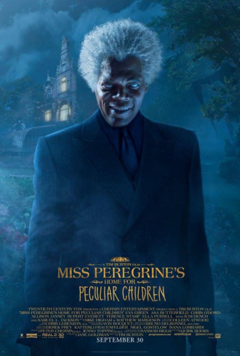 MISS PEREGRINE ET LES ENFANTS PARTICULIERS: des affiches pour le nouveau Tim Burton