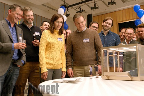 DOWNSIZING: 1ere image du film de SF d'Alexander Payne avec Matt Damon en compet' à Venise