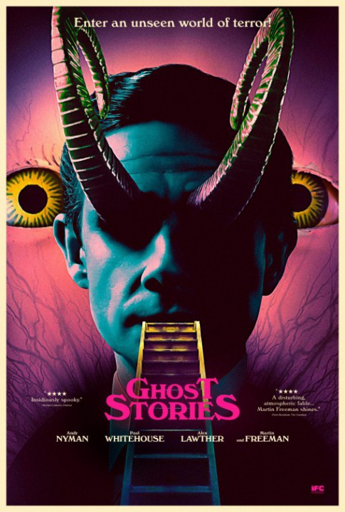 GHOST STORIES: des affiches chatoyantes pour le film d'horreur