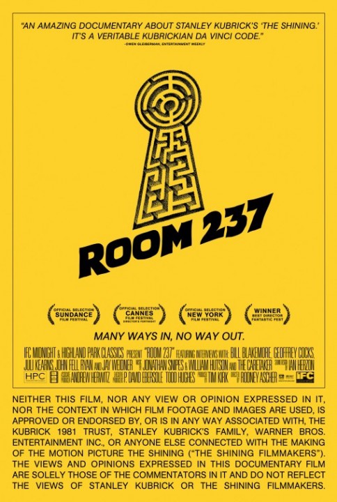 ROOM 237: une série de splendides affiches pour le doc inspiré par Kubrick