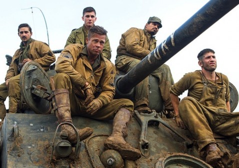 FURY: premières images du nouveau Brad Pitt dans un tank