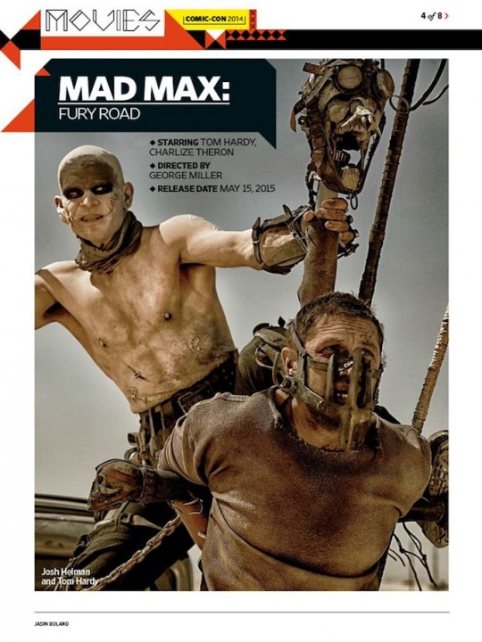 MAD MAX FURY ROAD: nouvelles images