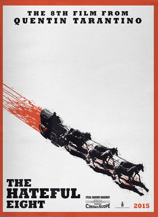 THE HATEFUL EIGHT: une affiche teaser pour le nouveau Tarantino