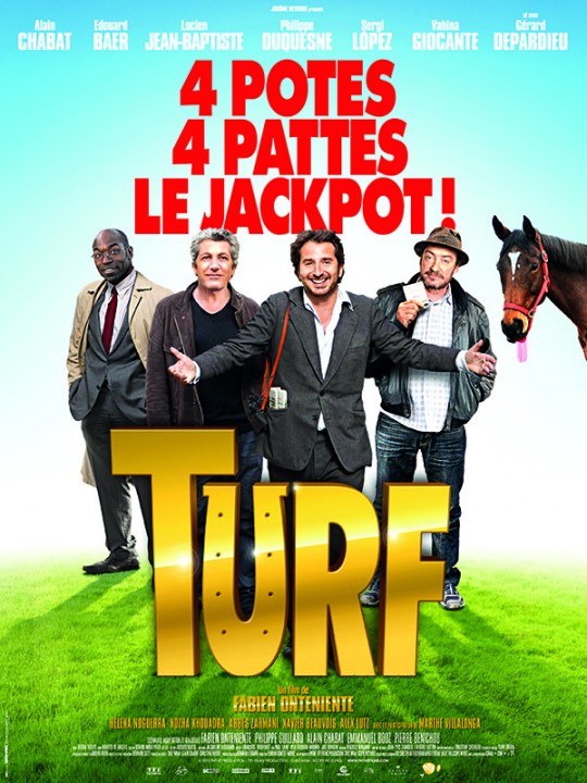 TURF: une affiche atroce pour la comédie d'Onteniente avec Alain Chabat et Edouard Baer