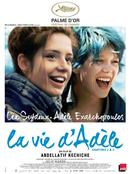 LA VIE D'ADÈLE: une affiche pour la Palme d'or