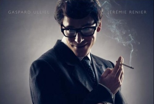 SAINT LAURENT: première affiche avec Gaspard Ulliel métamorphosé en YSL