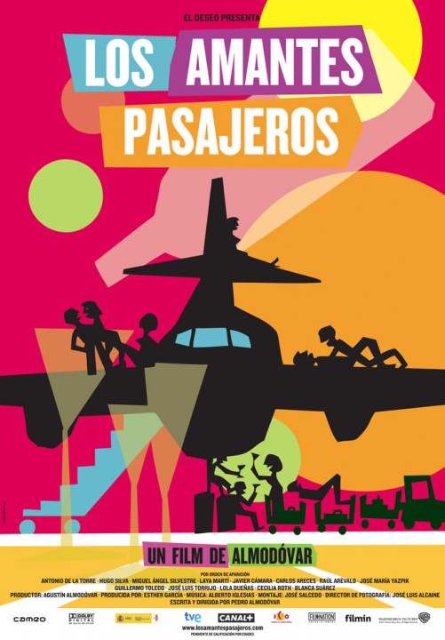 LES AMANTS PASSAGERS: 2 nouvelles affiches pour la comédie de Pedro Almodovar