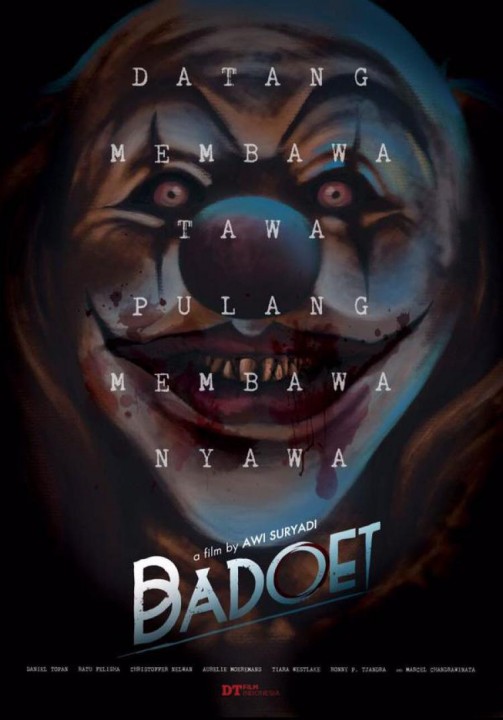 BADOET: premières affiches faramineuses pour le film de clown indonésien