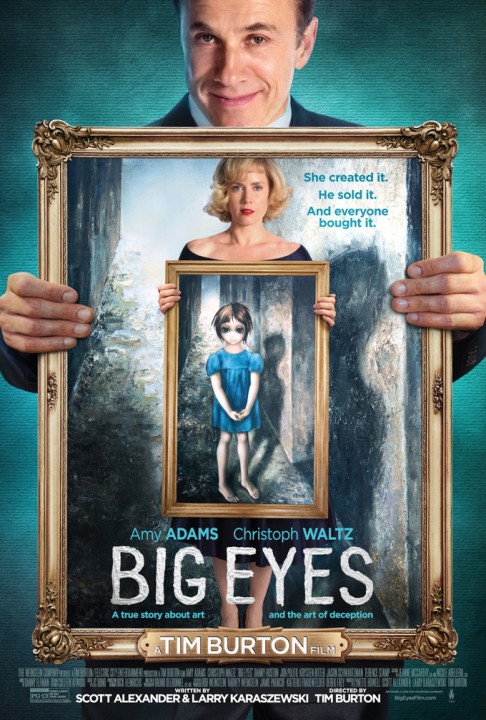 BIG EYES: nouvelle affiche pour le prochain Tim Burton