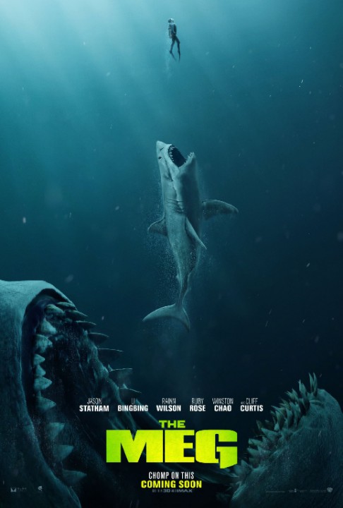 THE MEG: de délicieuses affiches pour le film de requin géant