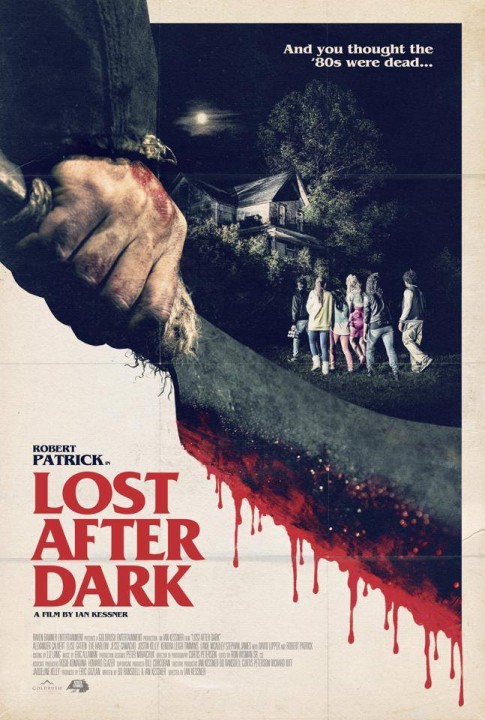 LOST AFTER DARK: une superbe affiche rétro pour le slasher