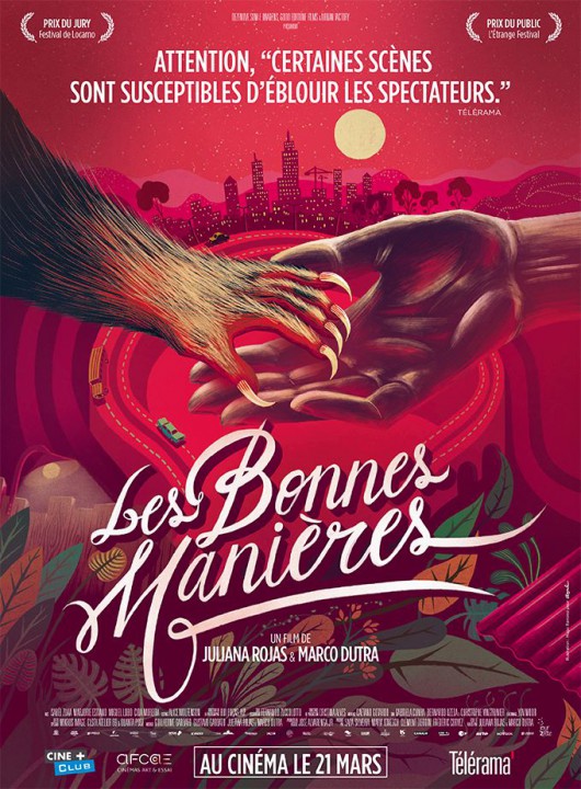 LES BONNES MANIÈRES: deux belles affiches pour le conte horrifique brésilien